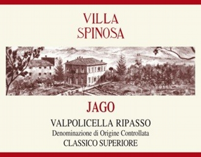 "Jago" Valpolicella Ripasso Classico Superiore DOC — etykieta